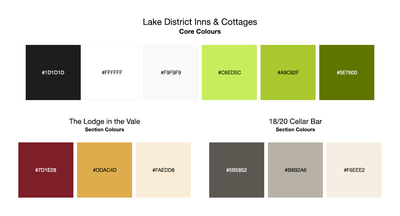 Colour Palette Colour Palette